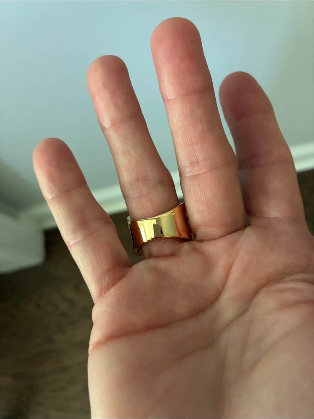 Park Lane ‘Monte Carlo’ Gold-Tone Stacked Crystal Band Ring - Picture 2 of 6